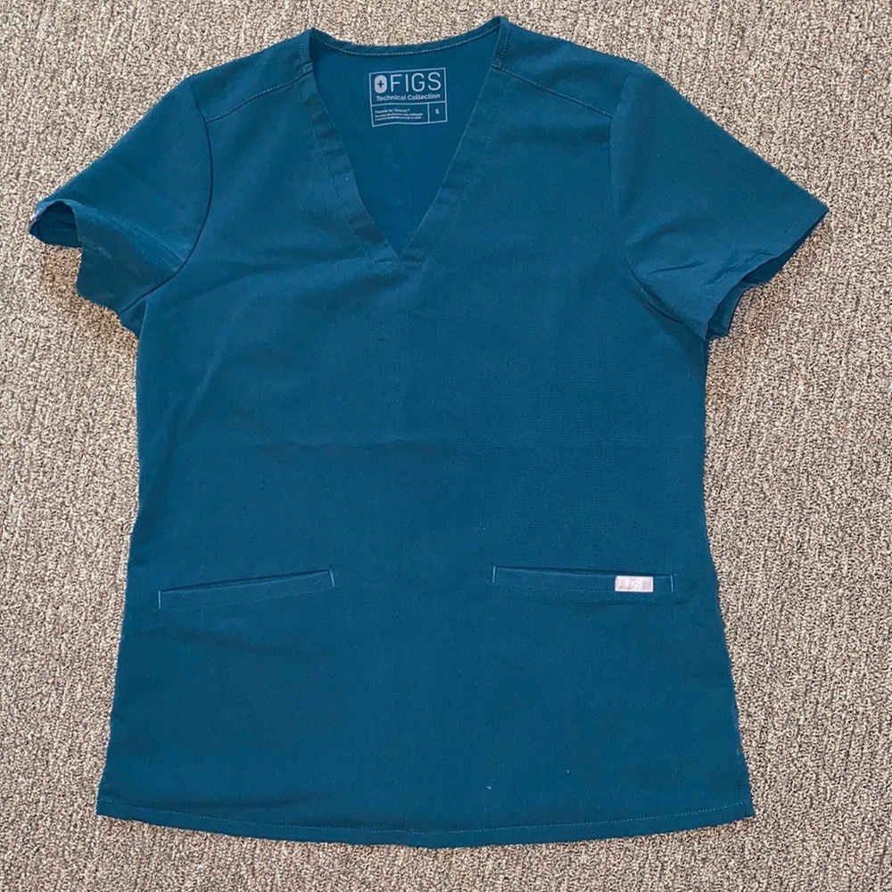 Caribbean blue figs top size small